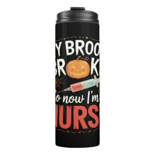 Bouteilles Isothermes Infirmière Drôle Halloween Infirmière Essentiel T-