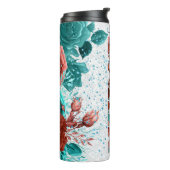 Bouteilles Isothermes Infirmière Floral Custom (Tourné sur la gauche)