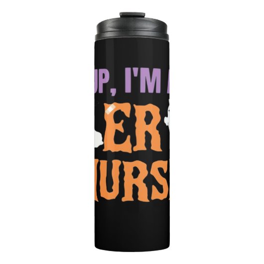 Bouteilles Isothermes infirmière infirmière Boo Crew Urgence infirmière  (Devant)