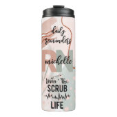 Bouteilles Isothermes Infirmière inscrite sur mesure Affirmation de la R (Devant)