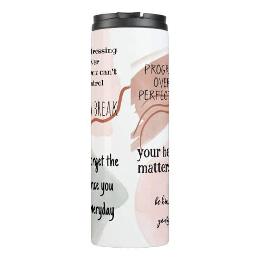 Bouteilles Isothermes Infirmière inscrite sur mesure Affirmation de la R (Dos)