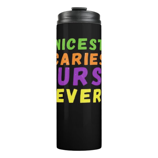 Bouteilles Isothermes Infirmière la plus effrayante jamais drôle Hallowe (Devant)