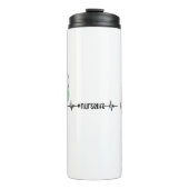 Bouteilles Isothermes Infirmière personnalisée Praticien Rétro NP Nom Ca (Devant)