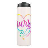 Bouteilles Isothermes Infirmière stéthoscope (Devant)