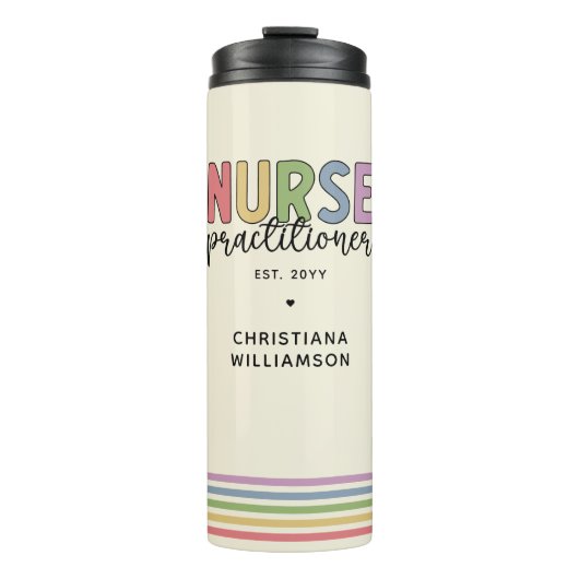 Bouteilles Isothermes Infirmière sur mesure Praticien NP Infirmière dipl (Devant)