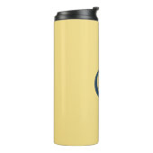 Bouteilles Isothermes Initial Letter Monogram Jasmine Slate Grey Plain (Tourné sur la gauche)