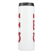 Bouteilles Isothermes Insigne rouge de GTI (Dos)