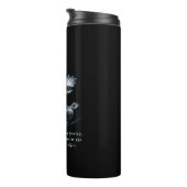 Bouteilles Isothermes Instructeur de Yoga Méditation Lotus Pose Lumineus (Tourné sur la droite)