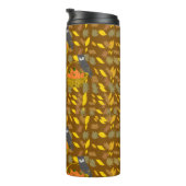 Bouteilles Isothermes 🦉 Insulated Bottle Owl and Pumpkin Patch Fall Rep (Tourné sur la droite)