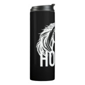 Bouteilles Isothermes Introverted mais disposé à discuter de chevaux drô (Tourné sur la gauche)