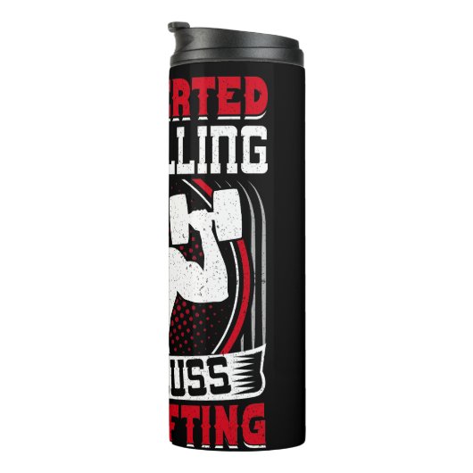 Bouteilles Isothermes Introverted Mais Prêt À Discuter (Tourné sur la droite)