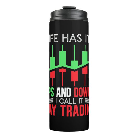 Bouteilles Isothermes Investor I Call It Day Trading (Devant)