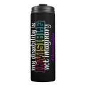 Bouteilles Isothermes INVISIBLE...Fibro Thermal Tumbler (Devant)