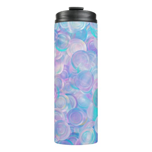 Bouteilles Isothermes Iridescente Opal Glass Cabochons (Devant)
