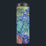 Bouteilles Isothermes Irises Vincent van Gogh<br><div class="desc">Irises (1889) Vincent van Gogh. Un beau paysage estival. Les iris bleus fleurissent dans un lit fleuri dans un jardin verdoyant. Reproduction d'oeuvres d'art célèbres dans le domaine public.</div>