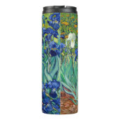 Bouteilles Isothermes Irises Vincent Van Gogh Fleurs Bleues Monogramme d (Dos)