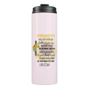 Bouteilles Isothermes Irish Blessing For GODDAUGHTER - Cadeau Personnali