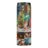 Bouteilles Isothermes Irish Setter Gâteau de vacances : Noël festif (Dos)