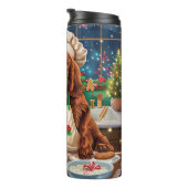 Bouteilles Isothermes Irish Setter Gâteau de vacances : Noël festif (Tourné sur la droite)