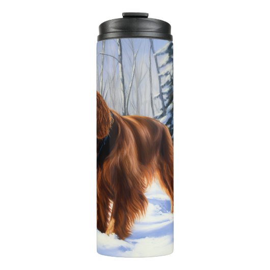 Bouteilles Isothermes Irish Setter Let It Neige Christmas (Devant)