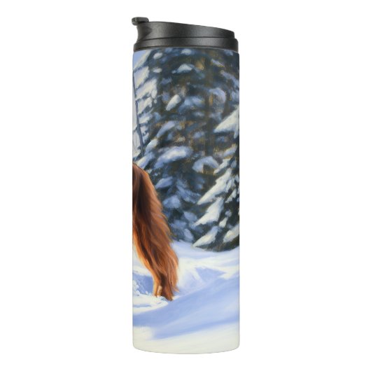 Bouteilles Isothermes Irish Setter Let It Neige Christmas (Tourné sur la droite)