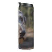 Bouteilles Isothermes Irish Wolfhound Je Ne Suis Pas Amusé, (Tourné sur la droite)