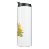 Bouteilles Isothermes Irlandais Leprechaun Jetant Des Cookies Chanceux D (Tourné sur la droite)