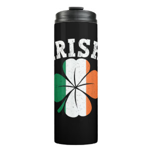 Bouteilles Isothermes Irlande Shamrock Irlande Drapeau Saint Patrick Jou