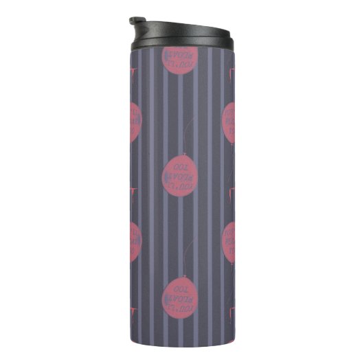 Bouteilles Isothermes IT - Vous flotterez trop Motif à rayures (Tourné sur la droite)