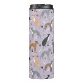 Bouteilles Isothermes Italian Greyhound Dog Bones and Paws (Dos)