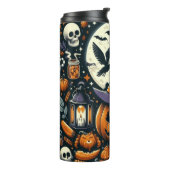 Bouteilles Isothermes Jack-O'-Lantern Witch Halloween Thermal Tumbler (Tourné sur la gauche)