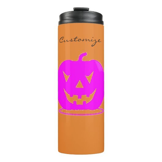 Bouteilles Isothermes Jack rose olantern Halloween Thunder_Cove (Devant)