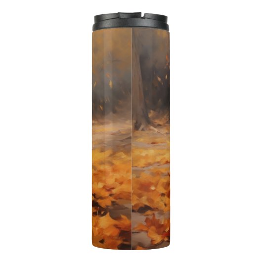 Bouteilles Isothermes Jack Russell à l'automne Feuilles automne Inspire (Dos)