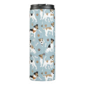 Bouteilles Isothermes Jack Russell Terrier Patrouilles et os (Dos)