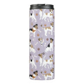 Bouteilles Isothermes Jack Russell Terrier Patrouilles et os Tumage ther (Dos)