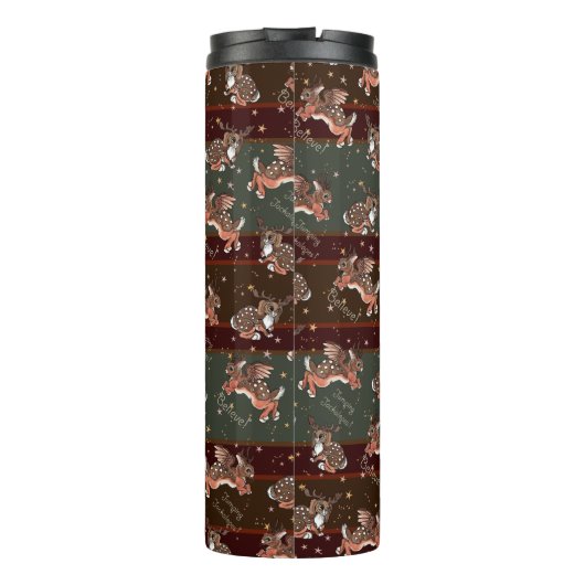 Bouteilles Isothermes Jackalope Hoppy Holidays (Dos)