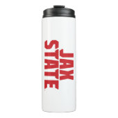 Bouteilles Isothermes Jacksonville State University JAX STATE Bold Red (Devant)