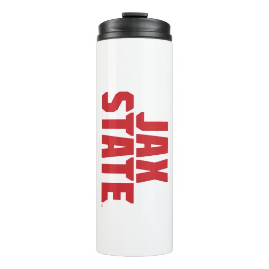 Bouteilles Isothermes Jacksonville State University JAX STATE Bold Red (Devant)
