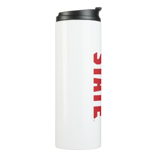 Bouteilles Isothermes Jacksonville State University JAX STATE Bold Red (Tourné sur la gauche)