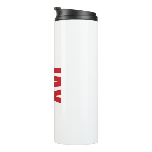 Bouteilles Isothermes Jacksonville State University JAX STATE Bold Red (Tourné sur la droite)
