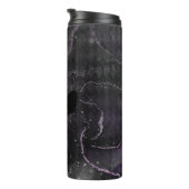 Bouteilles Isothermes Jacquard Casquette de chat noir Encre d'alcool (Tourné sur la droite)