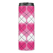 Bouteilles Isothermes Jacquard Hot Rose et White Hearts (Dos)