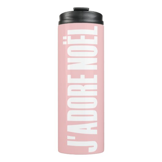 Bouteilles Isothermes J'adore Noël ! (Devant)