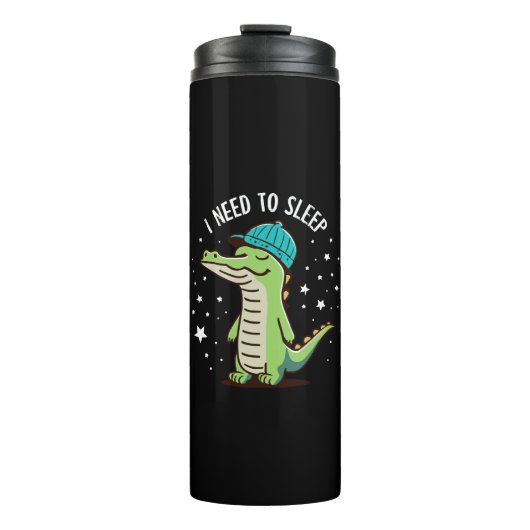 Bouteilles Isothermes j'ai besoin de dormir (Devant)