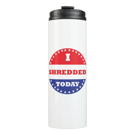 Bouteilles Isothermes J'ai déchiré aujourd'hui (Devant)