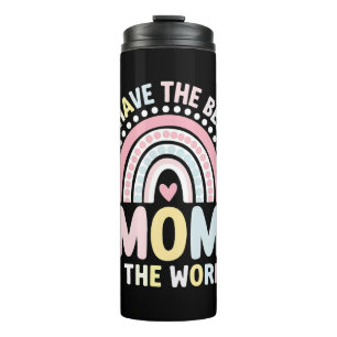 Bouteilles Isothermes J'ai la meilleure maman du monde Boho Rainbow