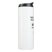 Bouteilles Isothermes J'ai pensé à courir mais mon vélo ne me laisserait (Tourné sur la gauche)