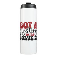 J'ai un mystère, je vais le résoudre.