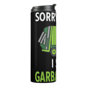 Bouteilles Isothermes J'ai vu des ordures de camion costume de recyclage (Tourné sur la gauche)