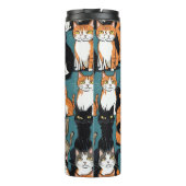 Bouteilles Isothermes J'aime absolument les chats (Dos)